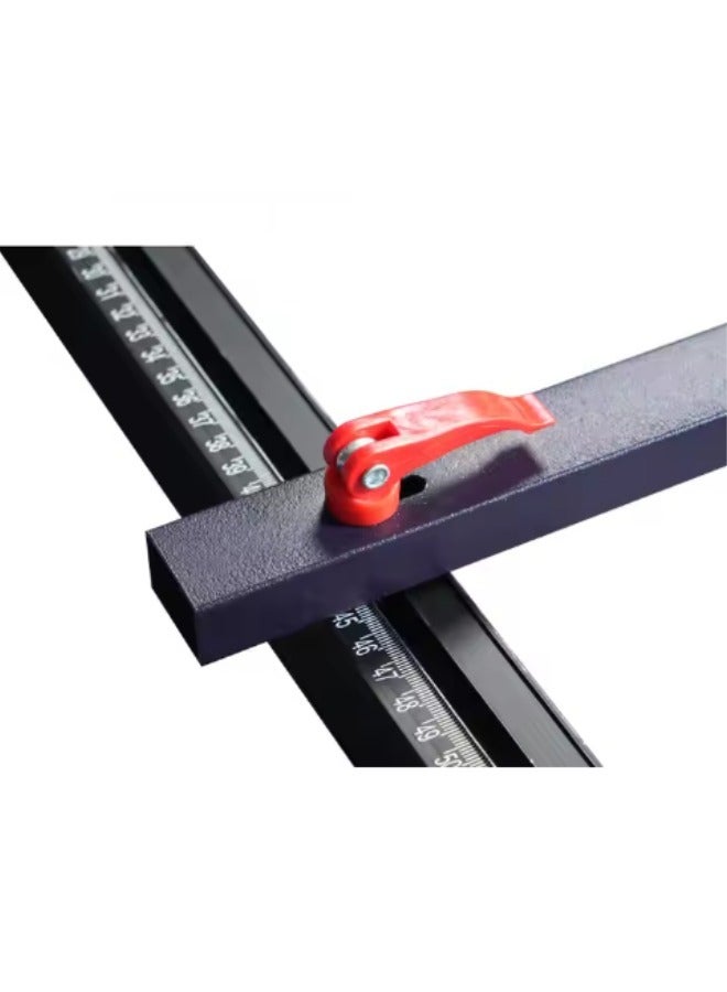 1200mm  Tile Cutter with Steel Base and 6-15mm Tile Thickness Range for  Cutting Both Ceramic and Porcelain Tiles (TC1200-1)