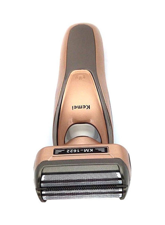 KM-1622 4x1 Rechargeable Multi Function Shaver Gold/Grey