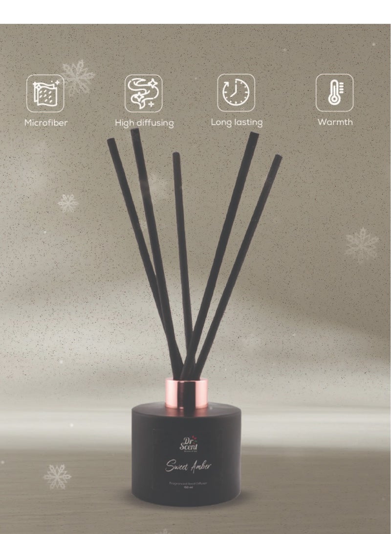 Festive Fragrance Gift Set: Eco Diffuser, Scented Candle, Reed Diffuser, Aroma Oil (170 ml) - Unwrap the Scents of Holiday Harmony | Special Gift set for Christmas