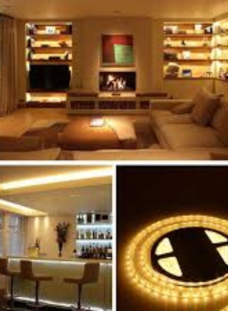 KNP 5m LED Strip Lights in Warm White offer versatile lighting solutions for both residential and commercial spaces.