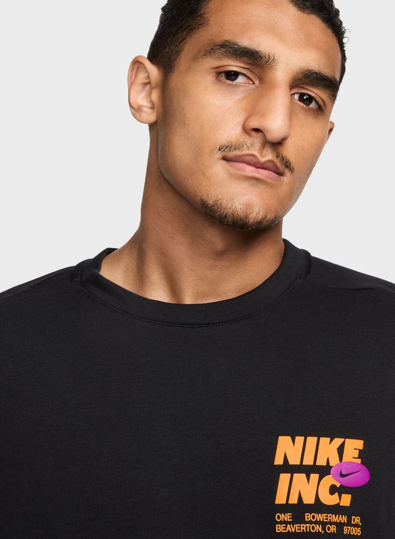Dri-Fit Fleece Graphic T-Shirt