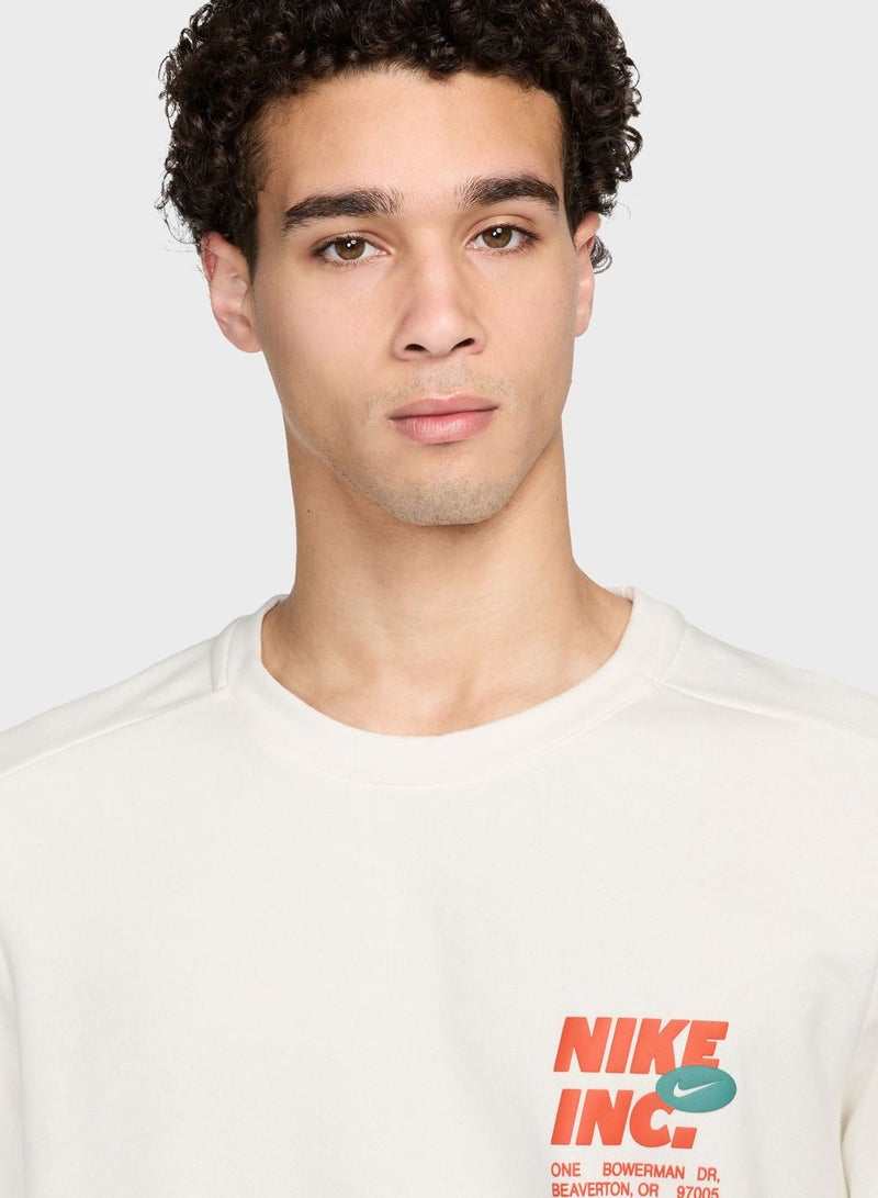Dri-Fit Fleece Graphic T-Shirt