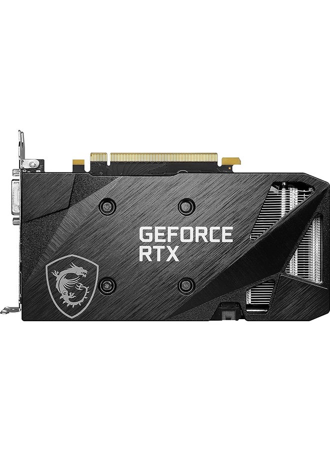 GeForce RTX 3050 VENTUS 2X XS OC Graphics Card, 8GB GDDR6 128-bit Memory, 1807 MHz Boost Clock, 14Gbps Mermory Speed, 2560 CUDA Cores, PCIE 4, DP v1.4a / HDMI / DL-DVI-D x 1c | 912-V809-426 Black