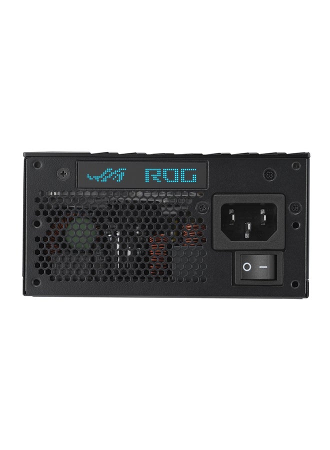 ROG LOKI SFX-L 1200W 80Plus Titanium Power Supply, Compact Form Factor, PCIe Gen 5.0 Ready, Future Ready, ARGB-Illuminated Fan & Aura Sync, 100-240Vac | 90YE00N0-B0NA00 Black