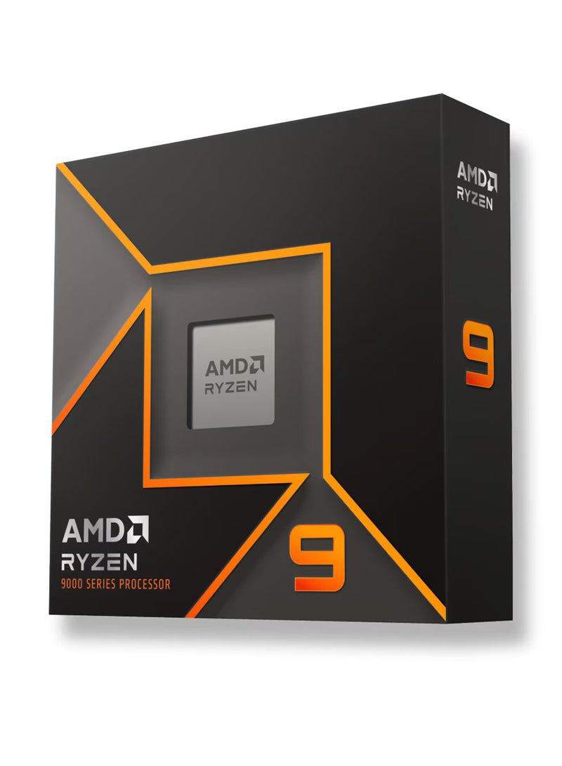 Ryzen 9 9900X 4.4 GHz AM5 120W Desktop Processors, 12 Cores & 24 Threads, 5.6 GHz Max Boost Clock, 64MB L3 Cache, AMD Radeon Graphics, 2CH-DDR5-5600/192 GB Max, Zen 5 Arc