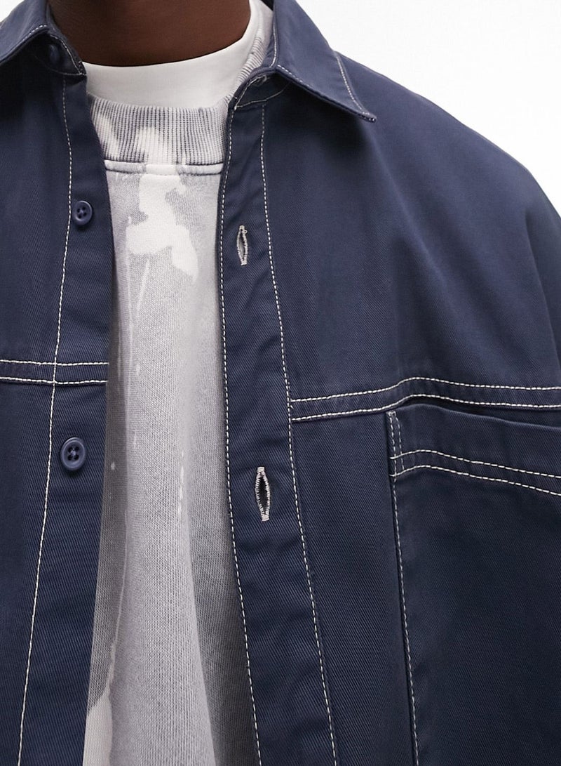 Stitch Relaxed Fit Shirt