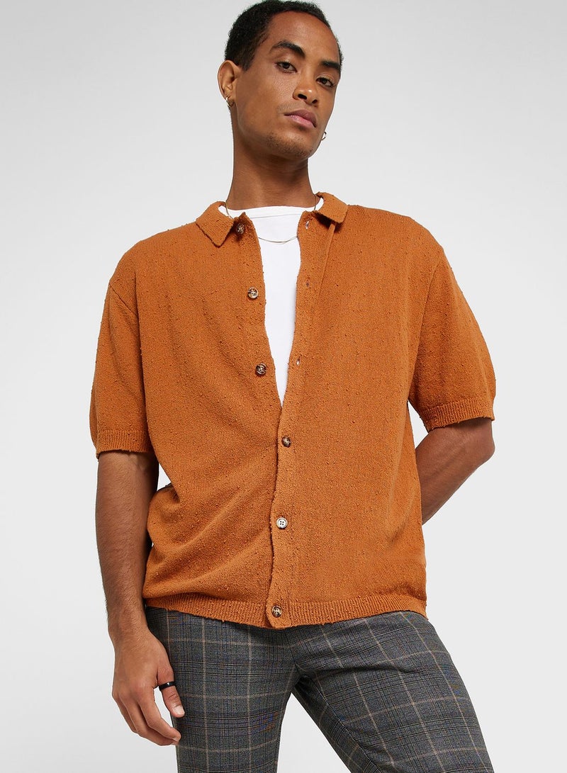 Textured Relaxed Fit Shirt