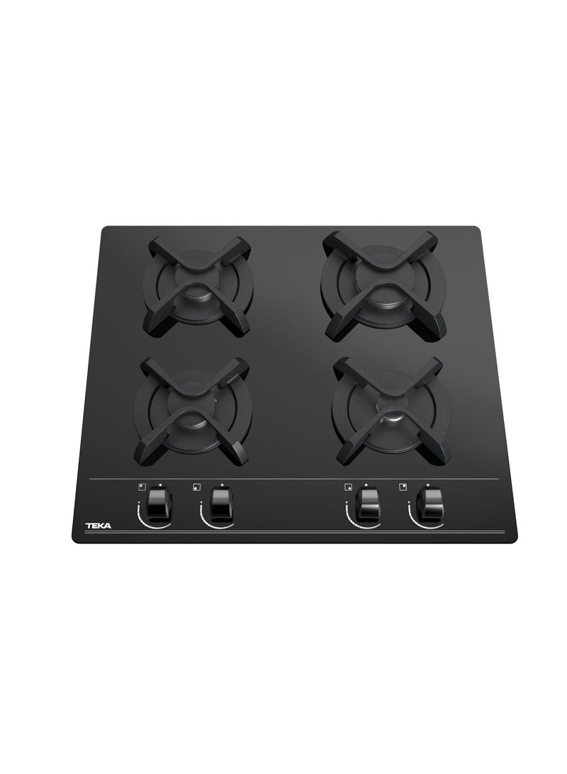 60cm Gas on Glass Hob With Frontal Ergonomic Knobs GBC 64000