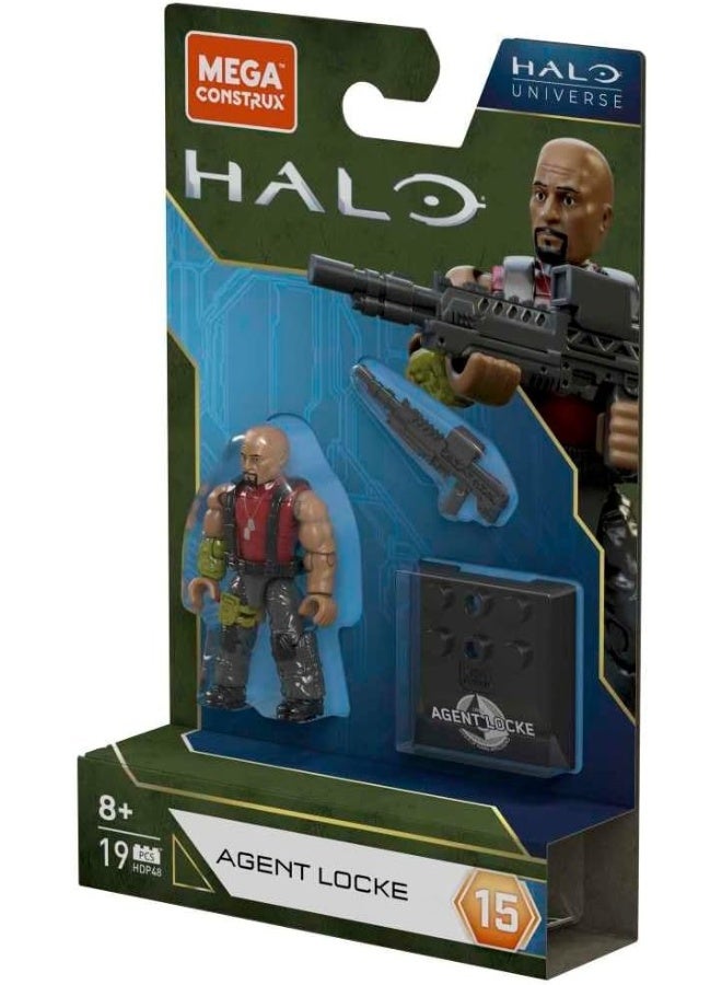 Mega Bloks Agent Locke Halo Universe Figure