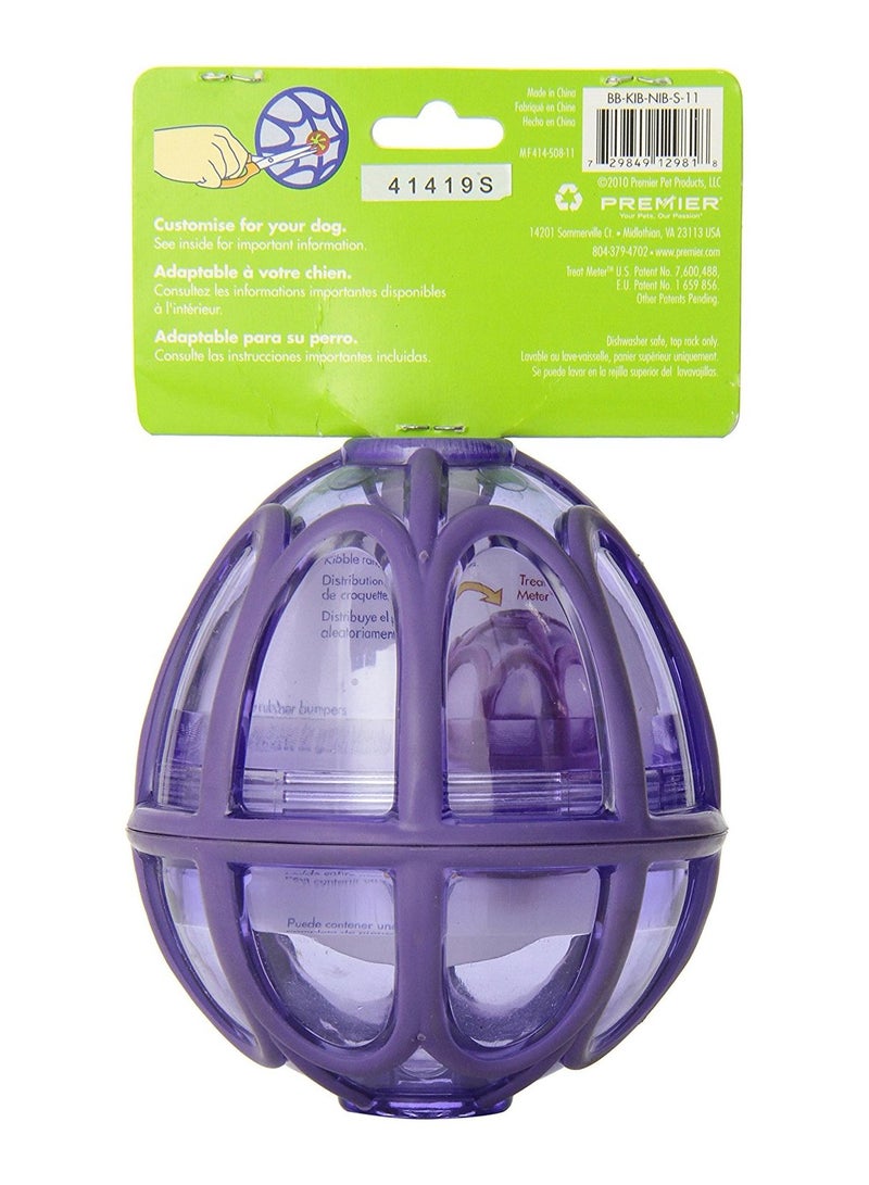 Busy Buddy Kibble Nibble  Feeder Ball Purple Medium/Large