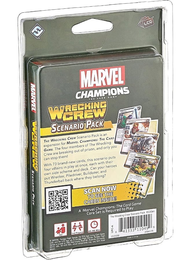 Marvel Lcg: Scenario Pack 02 - The Wrecking Crew