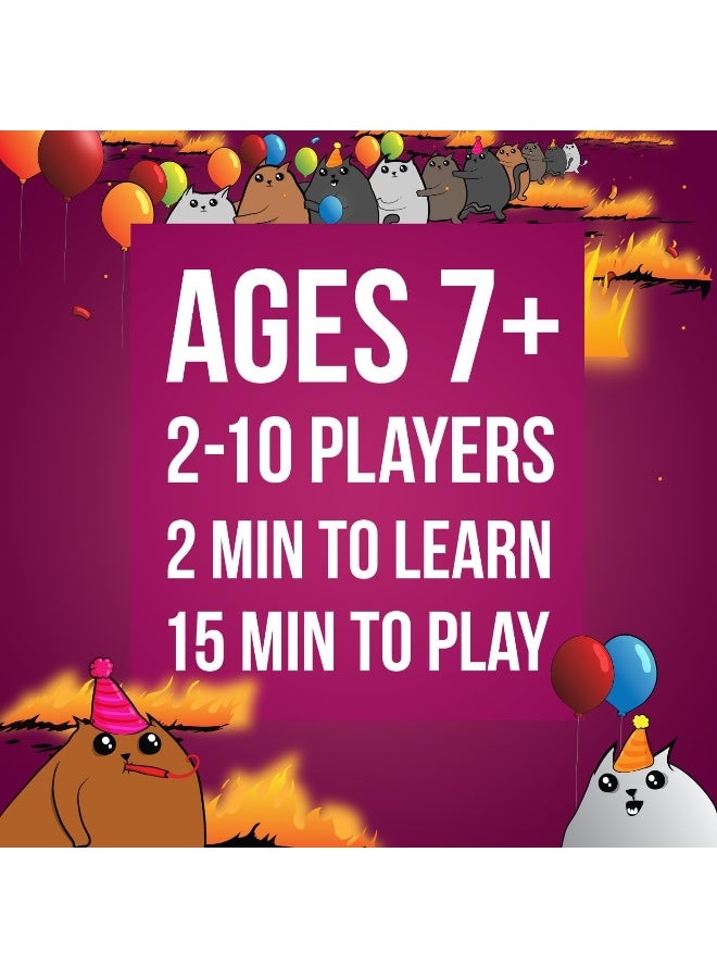 Exploding Kittens Party - A Russian Roulette Card Game