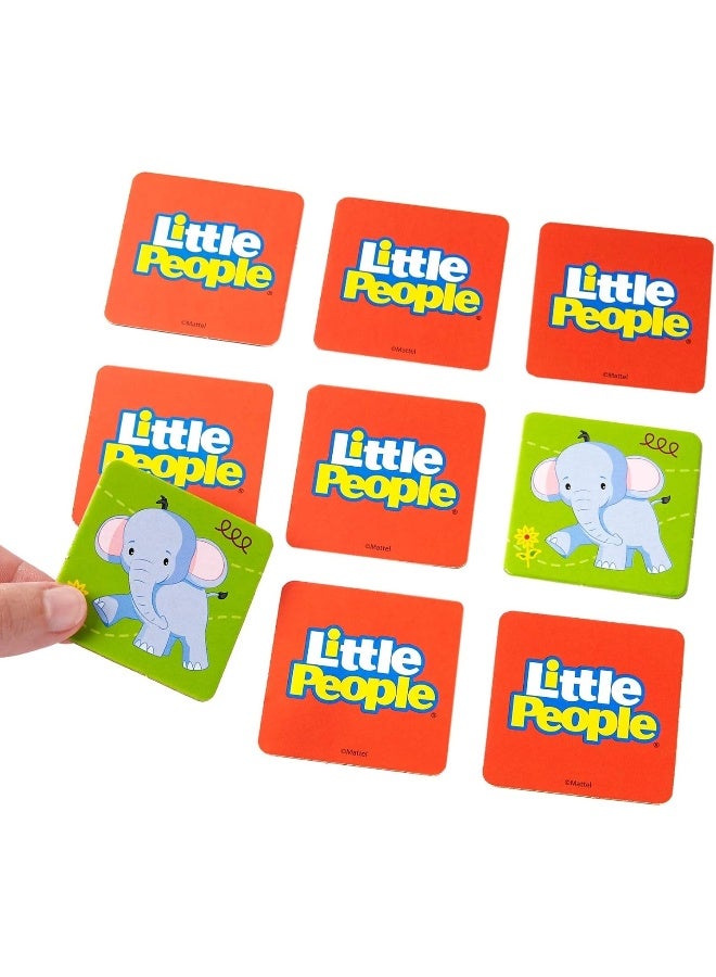 Fisher-Price Make-A-Match Card Game with Little People Theme