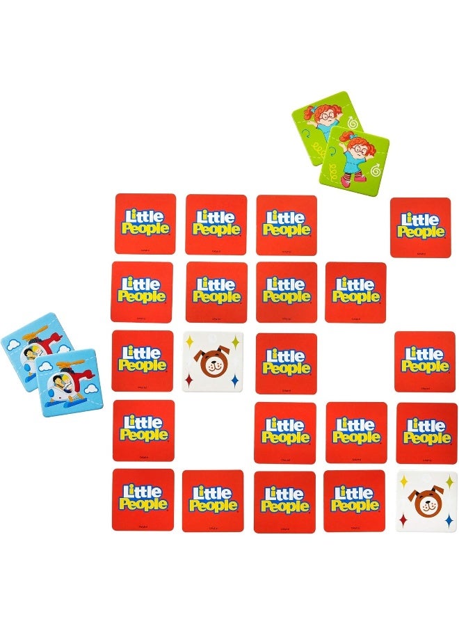 Fisher-Price Make-A-Match Card Game with Little People Theme