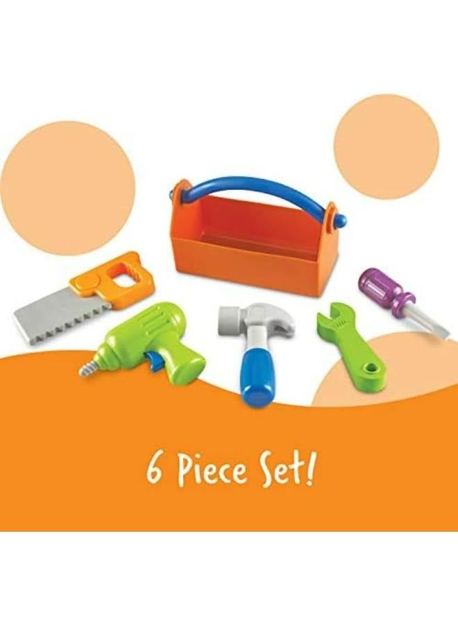 New Sprouts Fix It! Fine Motor Tools For Toddlers Pretend Play Toy Tool Set Outdoor Toys 6 Piece Ages 2+ Multi-Color