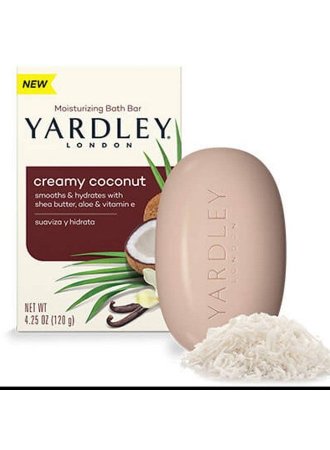 Yardley Yardley London Moisturizing Bath Bar Creamy Coconut 4.25 Ounce (Pack Of 12) Creamy Coconut 12 Count