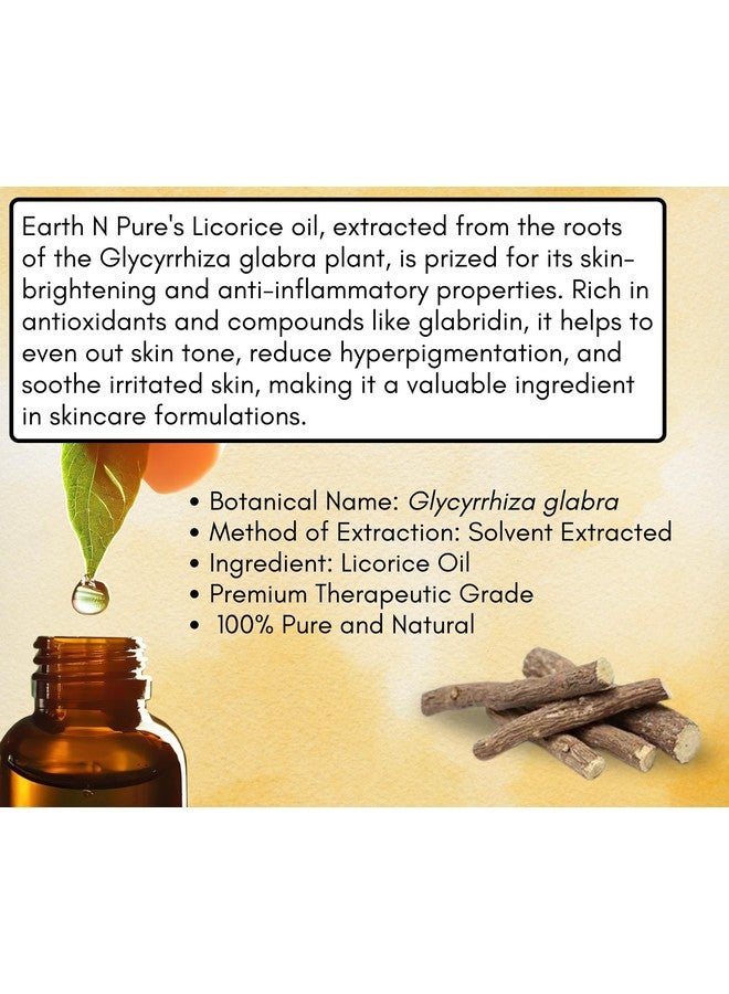 Liquorice (Licorice) Oil For Skin Nourishment And Body Care | 250 Ml