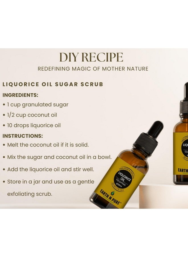 Liquorice (Licorice) Oil For Skin Nourishment And Body Care | 250 Ml
