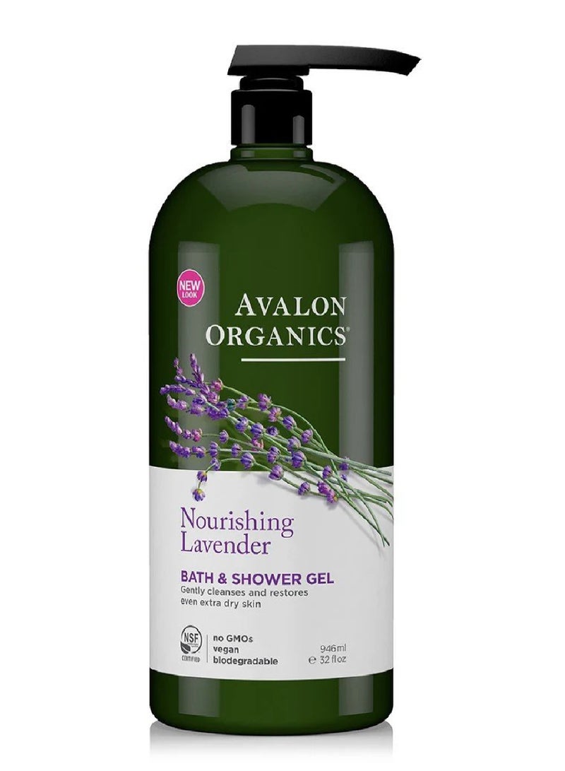 Nourishing Lavender Bath & Shower Gel 946 ml