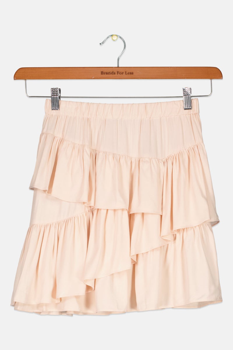 Kids Girl Pull-On Skirt, Peach