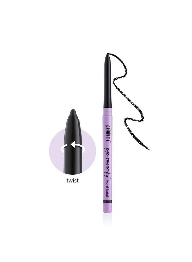 Eye Swear By Kohl Kajal Deep Black Kajal Pencil Matte Finish Smudge Proof  Waterproof Makeup