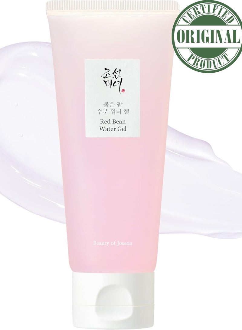 Red Bean Water Gel - Lightweight Hydrating and Soothing Face Gel - 100ml (3.38 fl. oz.) - Calms Irritation, Balances Oil, and Provides Deep Moisture for a Clear, Refreshed Complexion 100ml