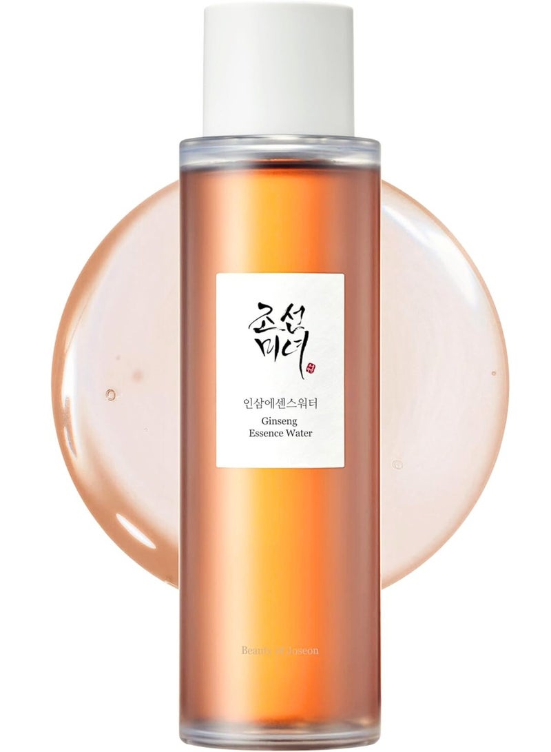 Ginseng Essence Water - Hydrating and Revitalizing Face Essence - 150ml (5 fl. oz.) - Deeply Nourishes, Boosts Skin Elasticity, and Enhances Radiance for a Smooth, Youthful Complexion 150ml