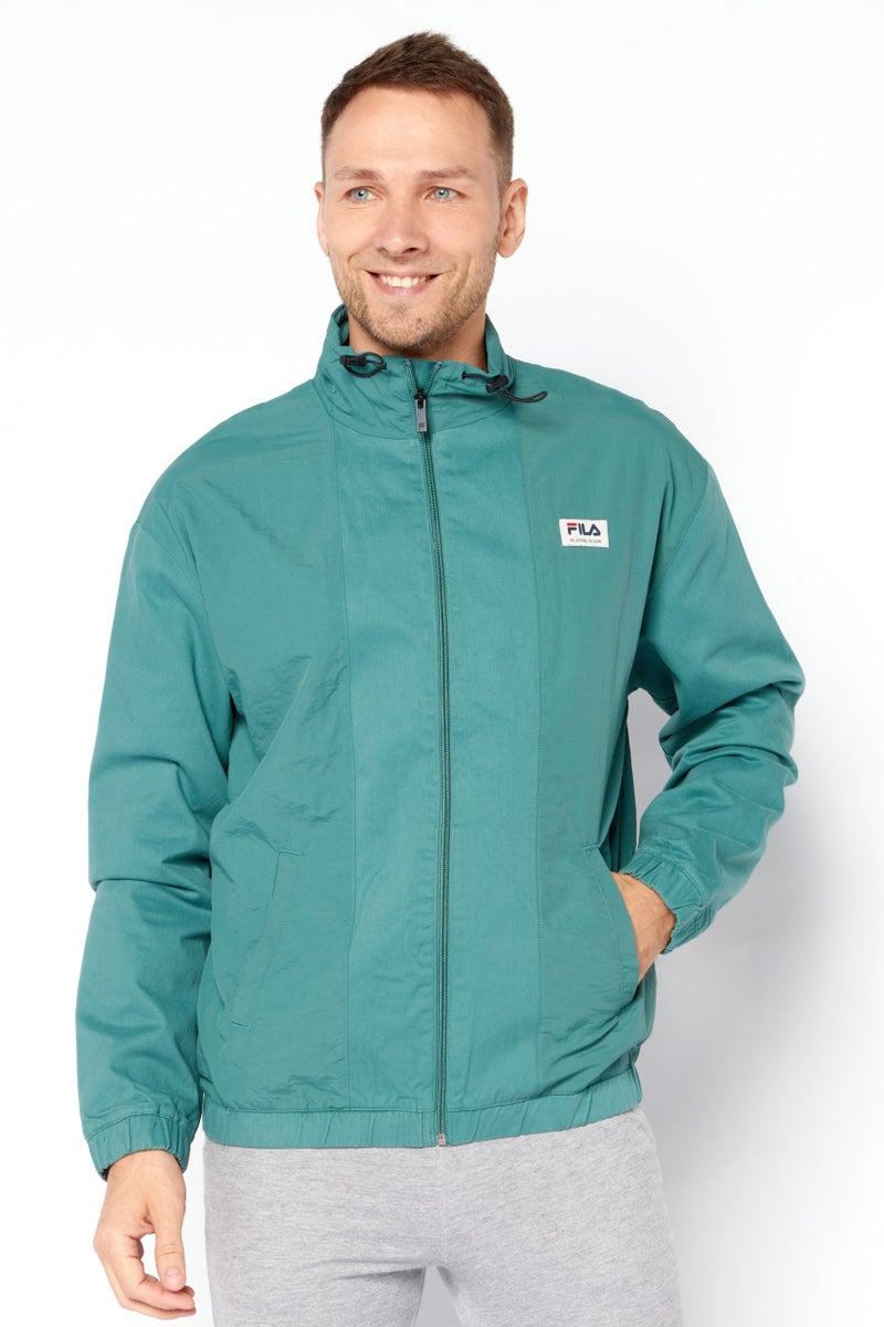 Men Sportswear Fit Long Sleeves Training Jackets, Green