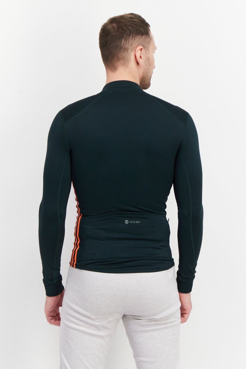 Men  Sportswear Fit Long Sleeve Training Jacket, Dark Green
