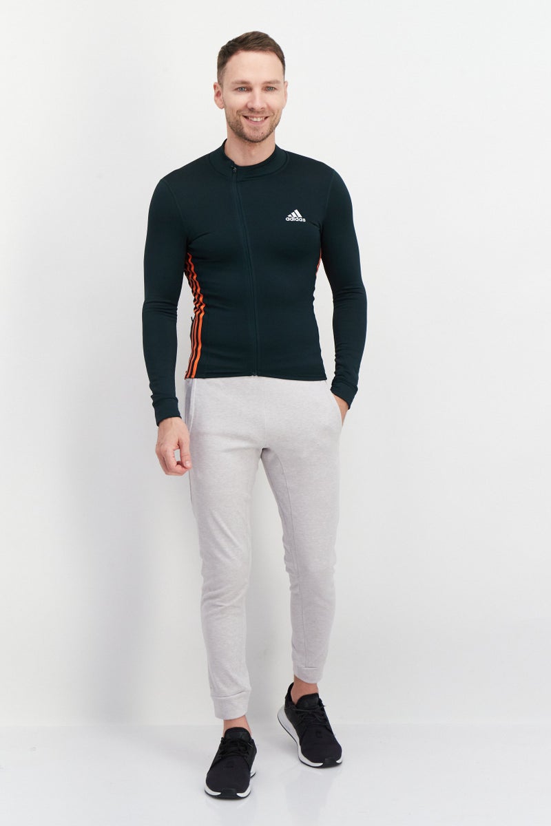 Men  Sportswear Fit Long Sleeve Training Jacket, Dark Green