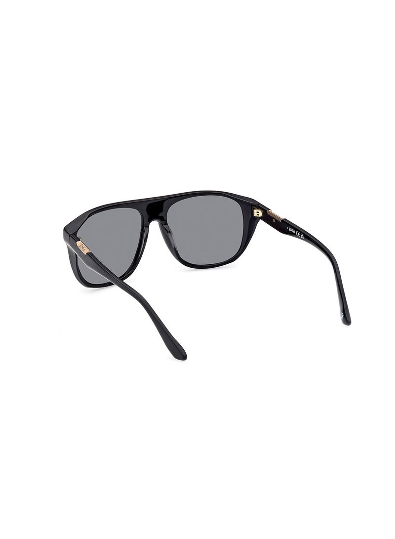 Men's Polarized Pilot Sunglasses - BW0041-H01D58 - Lens Size: 58 Mm