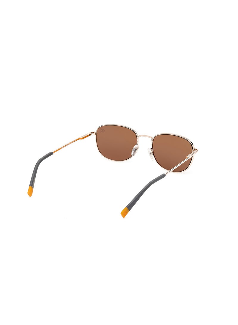 Men's Polarized Oval Sunglasses - TB933932H54 - Lens Size: 54 Mm