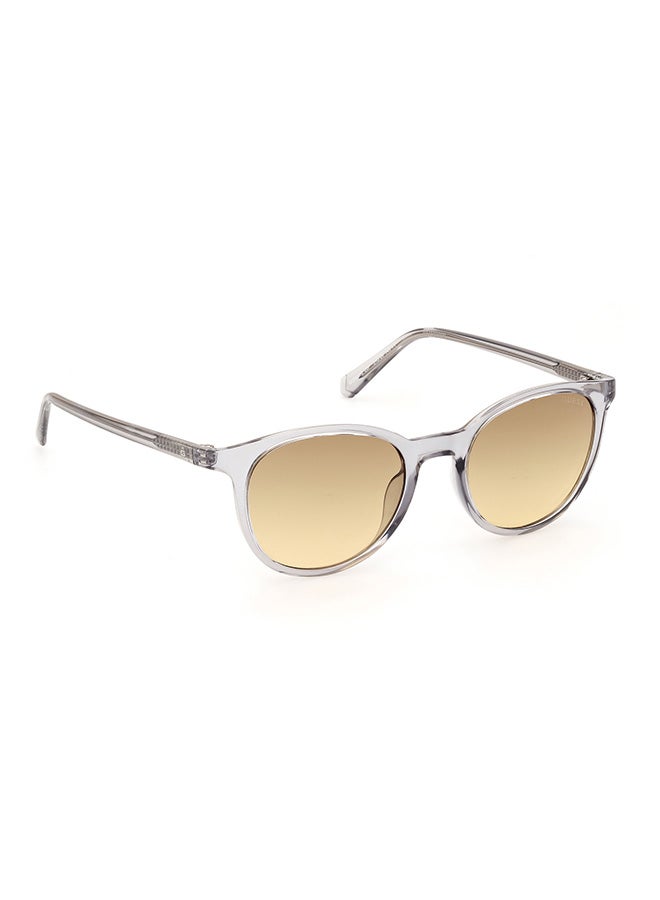 Men's UV Protection Round Sunglasses - GU0011820F51 - Lens Size: 51 Mm