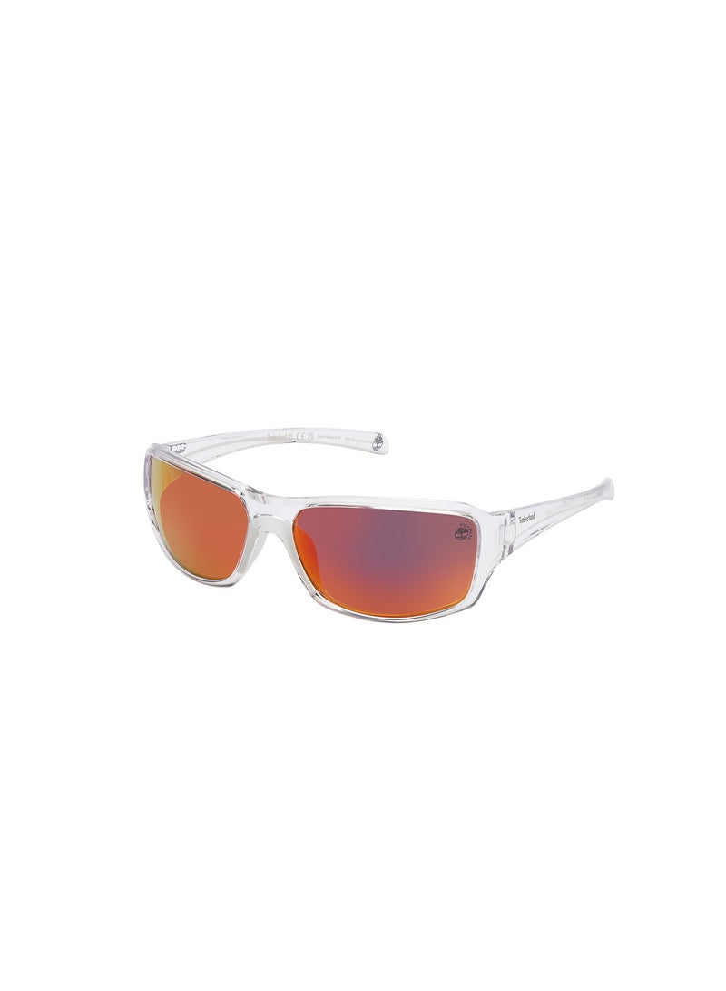 Men's Polarized Rectangular Sunglasses - TB933226D63 - Lens Size: 63 Mm