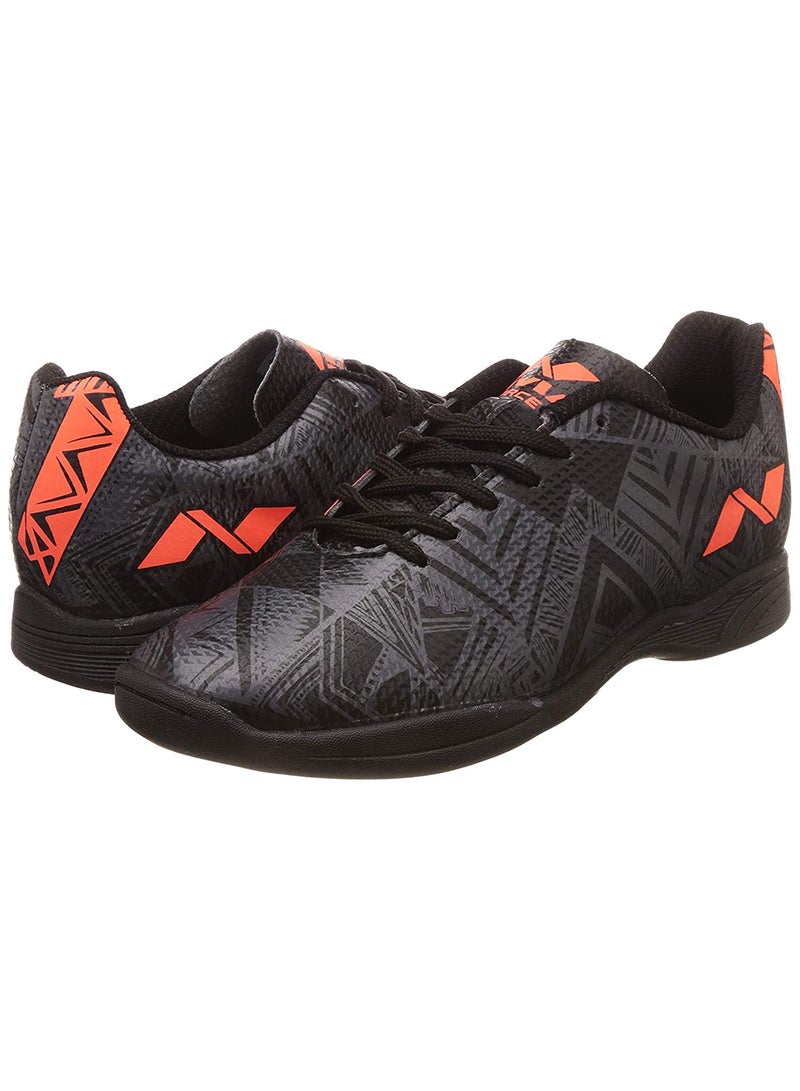 Synthetic Encounter Futsal Shoe | 8 UK / 9 US / 42 EU | PVC Synthetic Leather & TPU Sole | For Indoor, Artificial Grass Turf Football/Futsal games