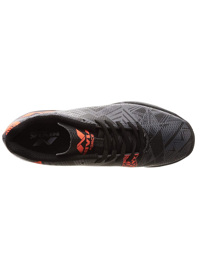 Synthetic Encounter Futsal Shoe | 8 UK / 9 US / 42 EU | PVC Synthetic Leather & TPU Sole | For Indoor, Artificial Grass Turf Football/Futsal games