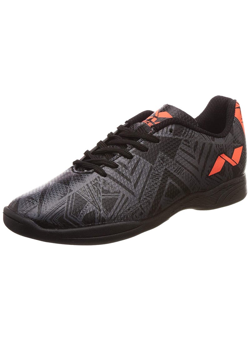 Synthetic Encounter Futsal Shoe | 8 UK / 9 US / 42 EU | PVC Synthetic Leather & TPU Sole | For Indoor, Artificial Grass Turf Football/Futsal games