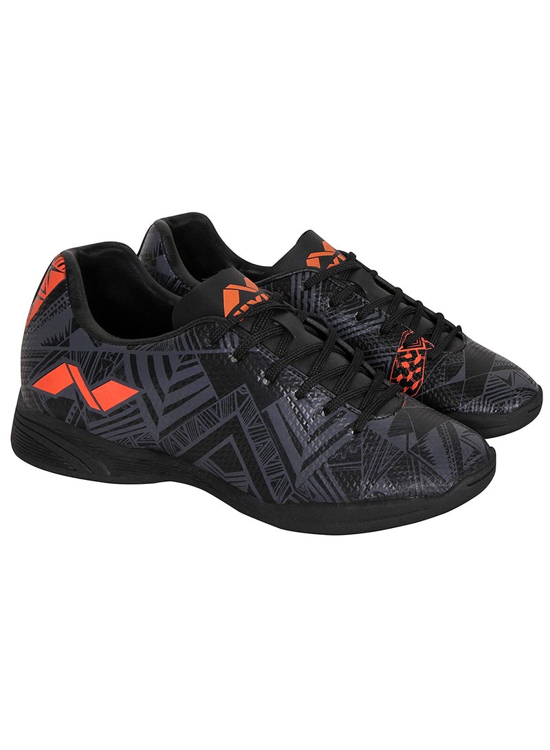 Synthetic Encounter Futsal Shoe | 8 UK / 9 US / 42 EU | PVC Synthetic Leather & TPU Sole | For Indoor, Artificial Grass Turf Football/Futsal games