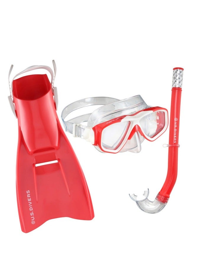 U.S. Divers Tiki Junior Snorkelling Set Rad Small/Medium
