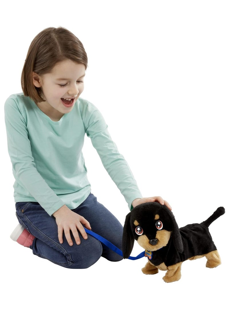 My Wiggling Walking Pup Called Waggles, Interactive, Real Life Like Dog Toy Which Walks and Barks | Age Group : 2 Years+ | Plastic