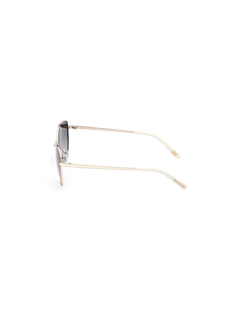 Women's Polarized Round Sunglasses - SE626733R55 - Lens Size: 55 Mm