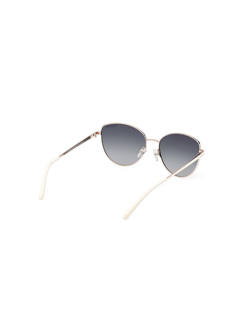 Women's Polarized Round Sunglasses - SE626733R55 - Lens Size: 55 Mm