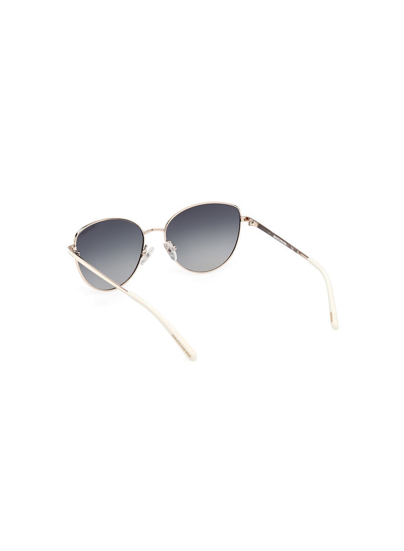 Women's Polarized Round Sunglasses - SE626733R55 - Lens Size: 55 Mm