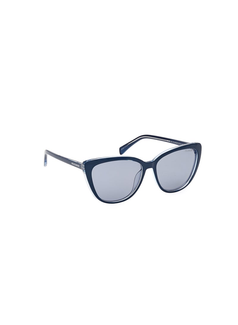 Women's Polarized Cat Eye Sunglasses - SE629490D55 - Lens Size: 55 Mm