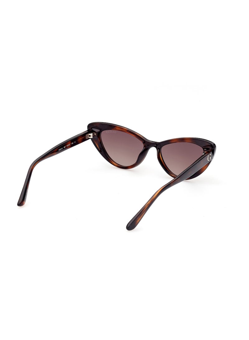 Girls UV Protection Cat Eye Shape Plastic Sunglasses GU921652F49 - Lens Size: 49 Mm - Dark Havana