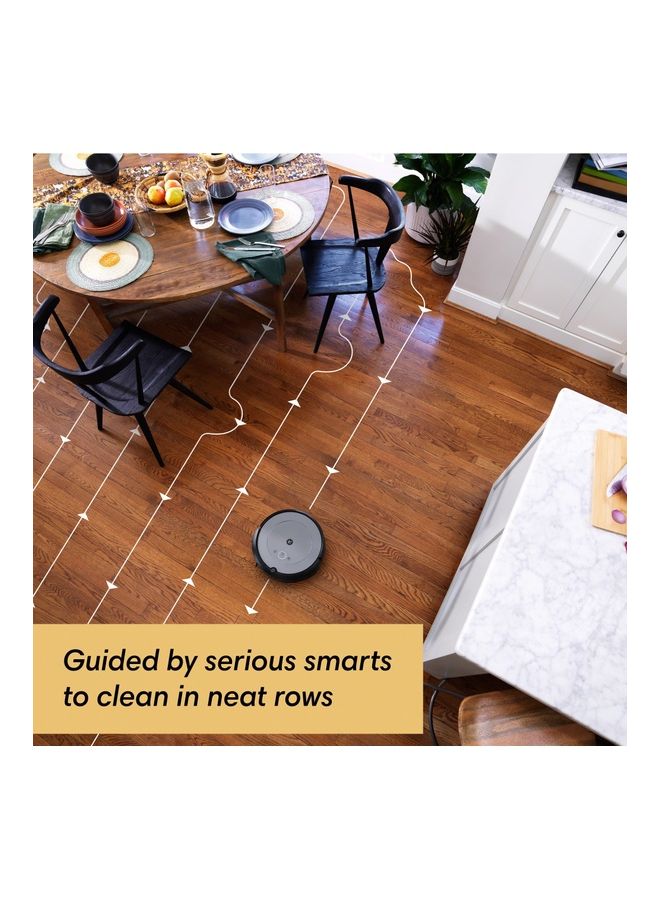 Roomba i1 Wi-Fi Connected Robot Vacuum - Navigates in Neat Rows, Compatible with Alexa, Ideal for Pet Hair, Carpets & Hard Floors, Roomba i1 0.4 L 30 W i115840 Grey