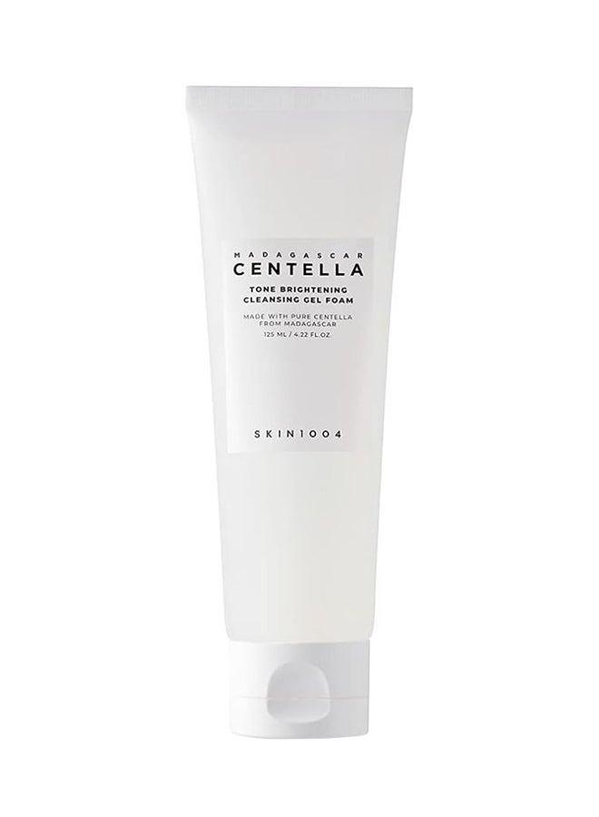 Madagascar Centella Tone Brightening Cleansing Gel Foam 125ml Clear