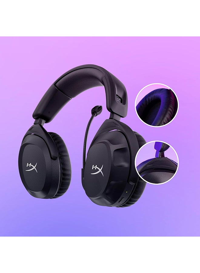 Cloud Stinger 2 – USB Wireless Gaming Headset for PC- Black