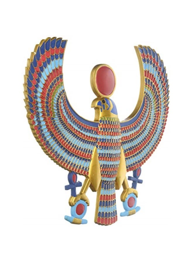 Design Toscano AH22206 Horus Egyptian Wall Plaque Full Color 15 Inch  Living Room