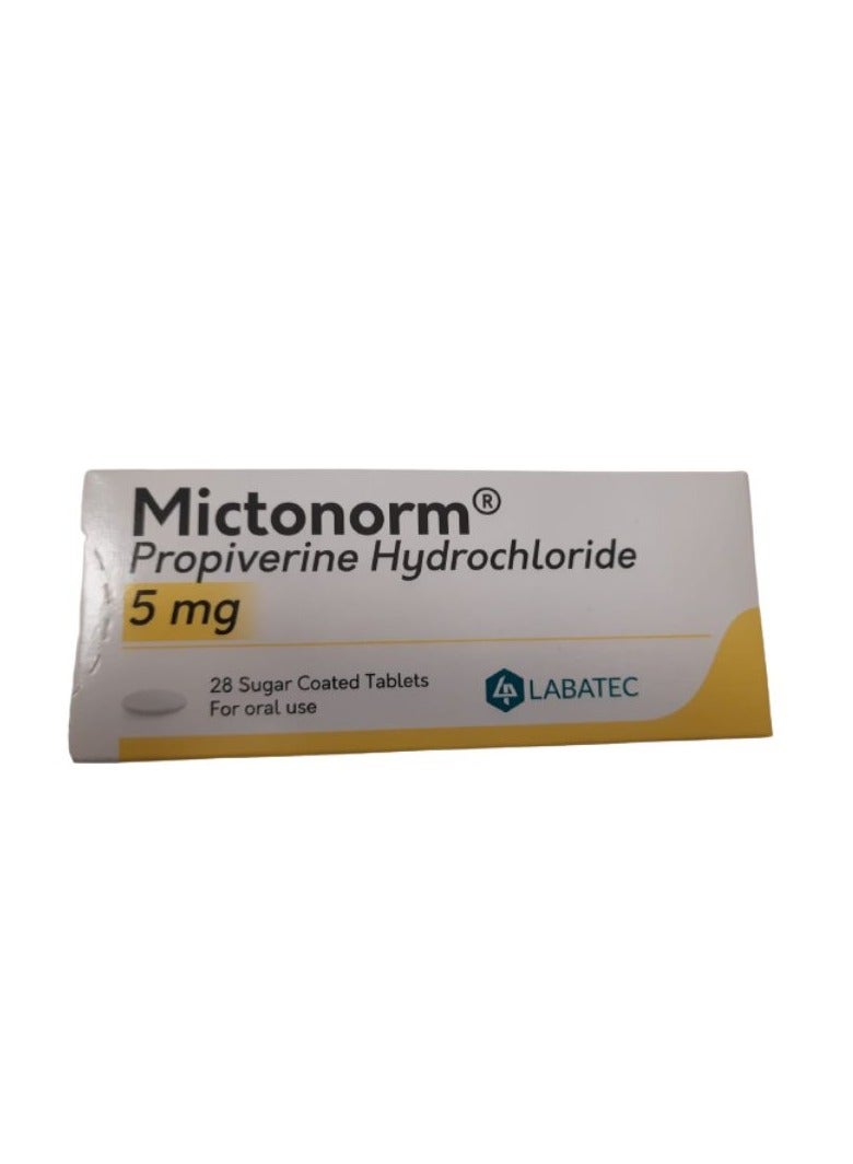 Mictonorm 5Mg Tab 28S